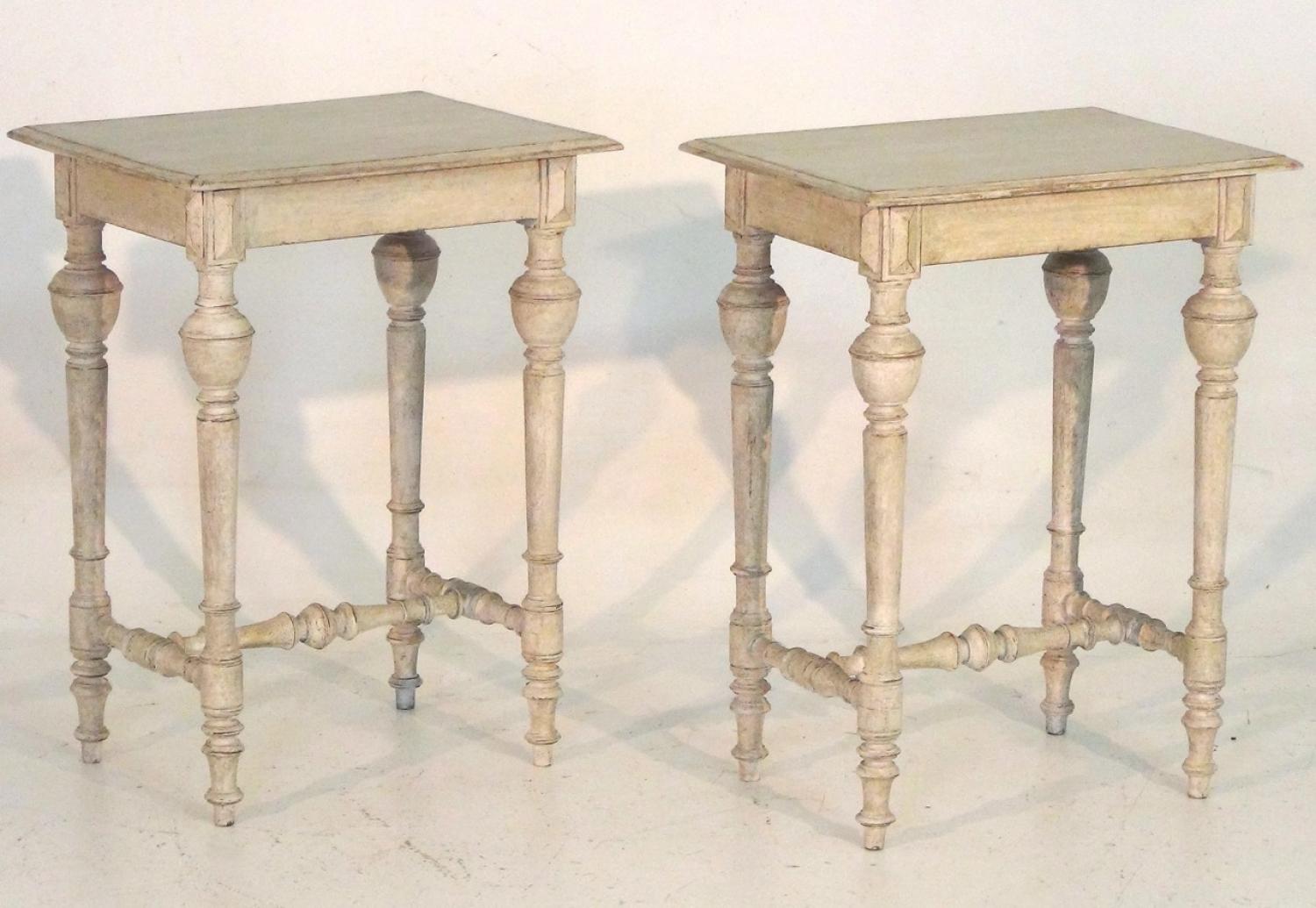Pair of Swedish Side Tables