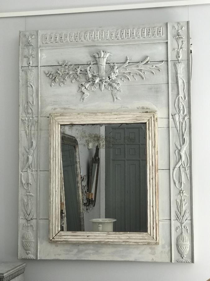 French Trumeau Mirror, Circa 1800