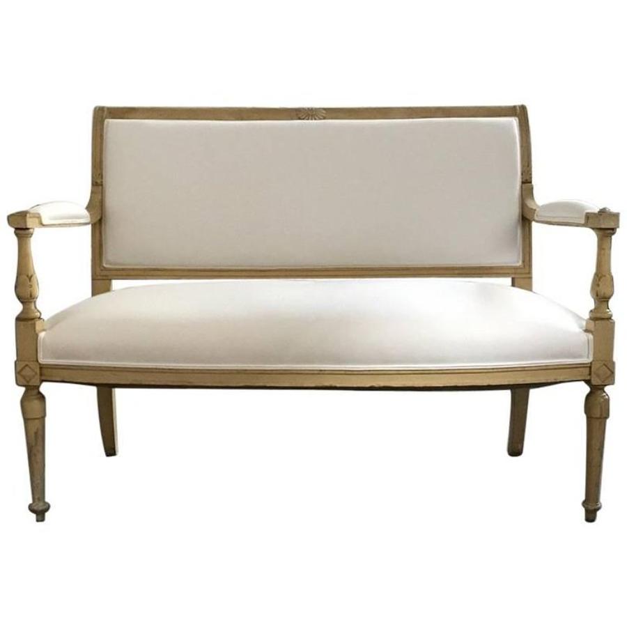 French Painted Directoire Style Canapé, Circa 1850