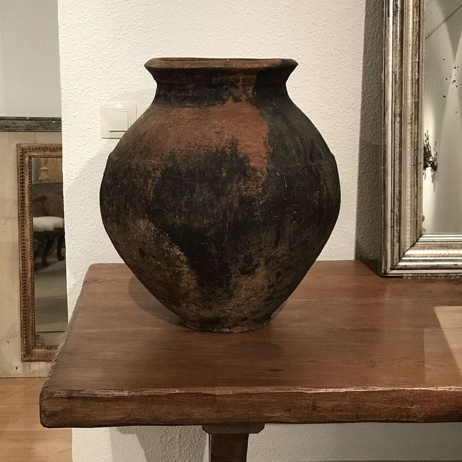 French Large Antique Pot