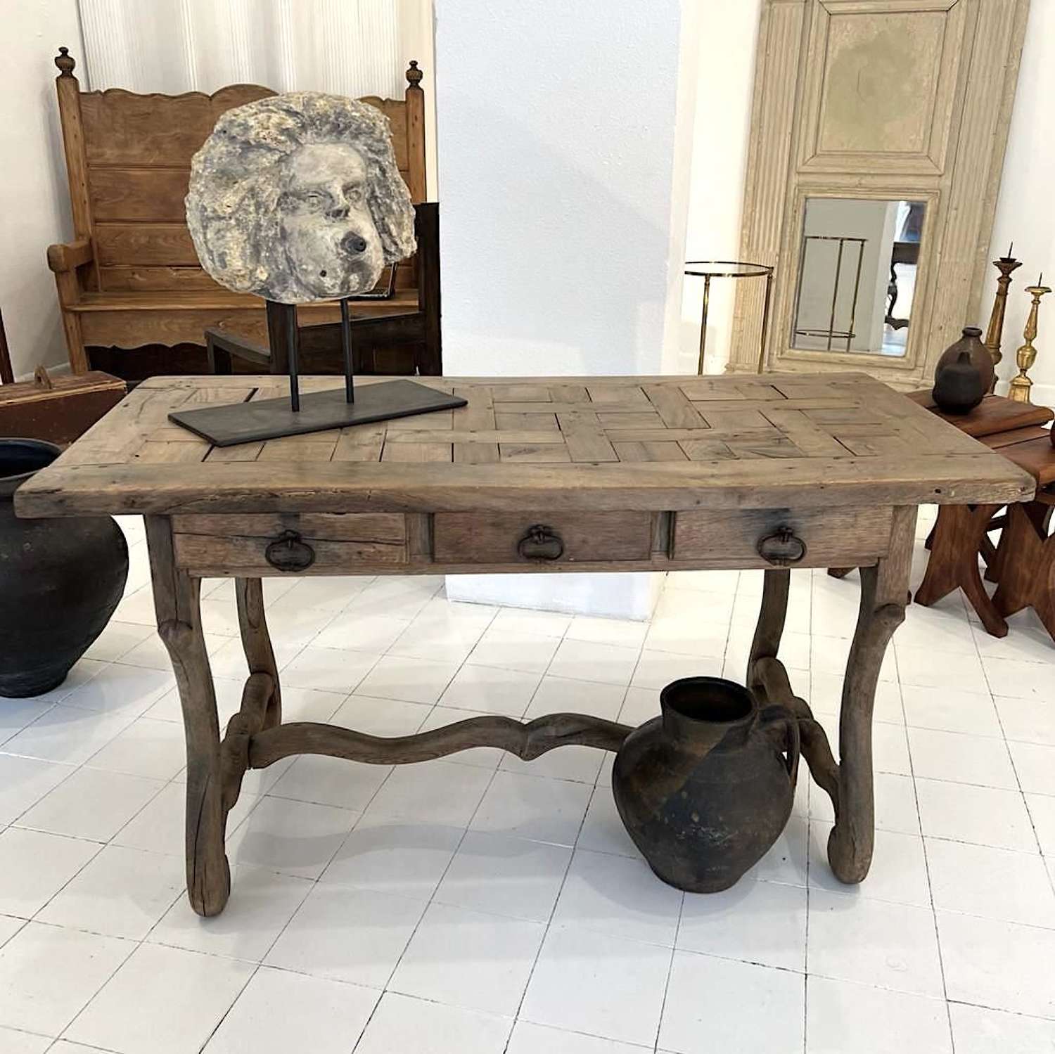French Desk Table, 18th Century