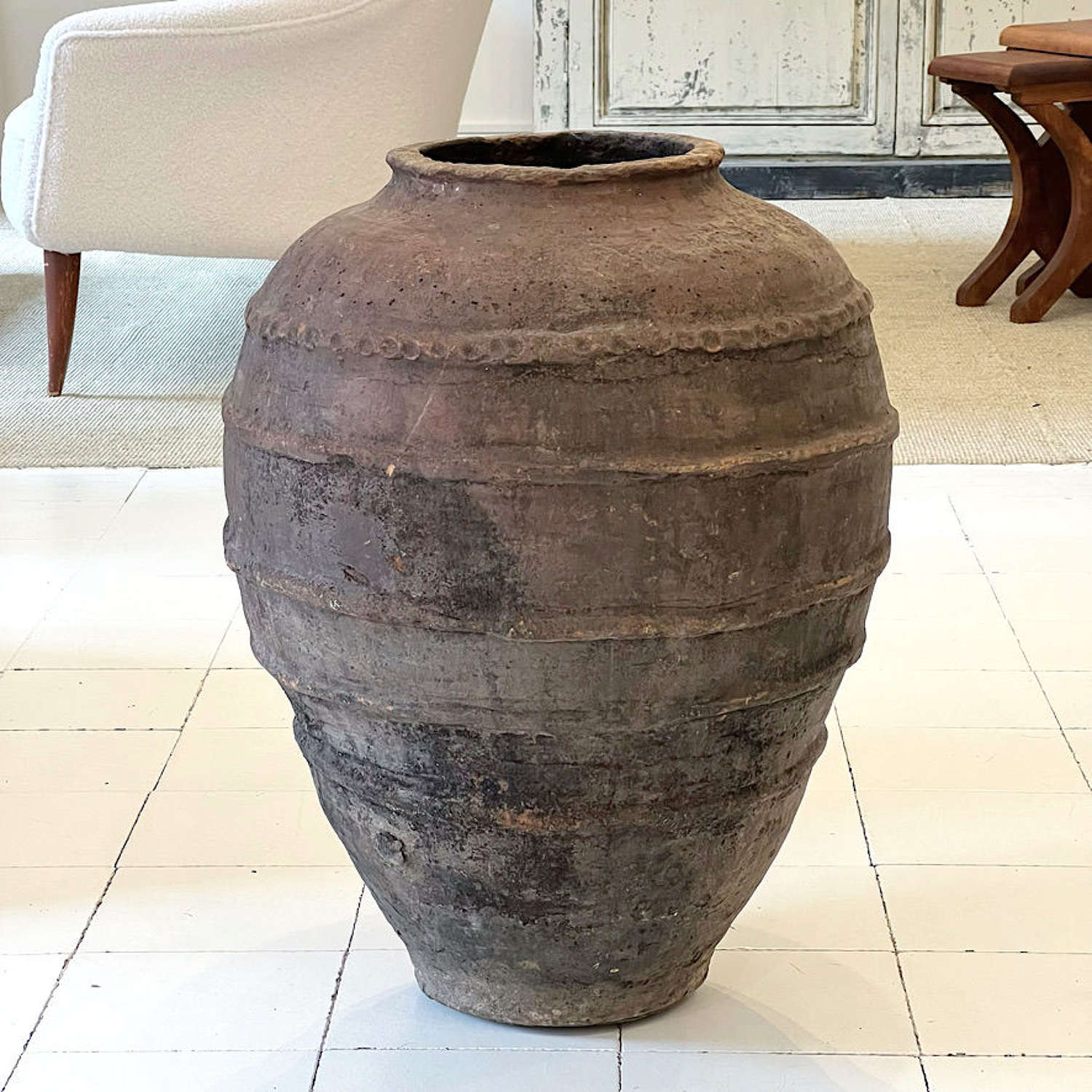 Antique Spanish Pot, Circa 1810-1820